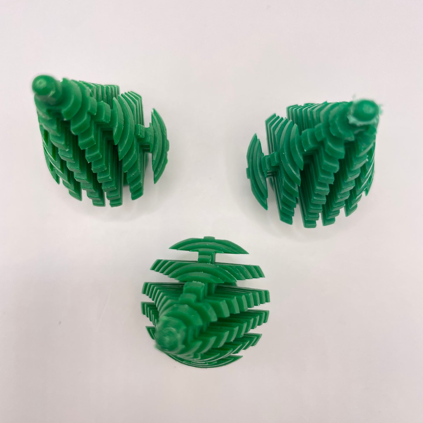 LEGO Large Pine Trees, Green, Christmas, 3 Pieces - Seconds
