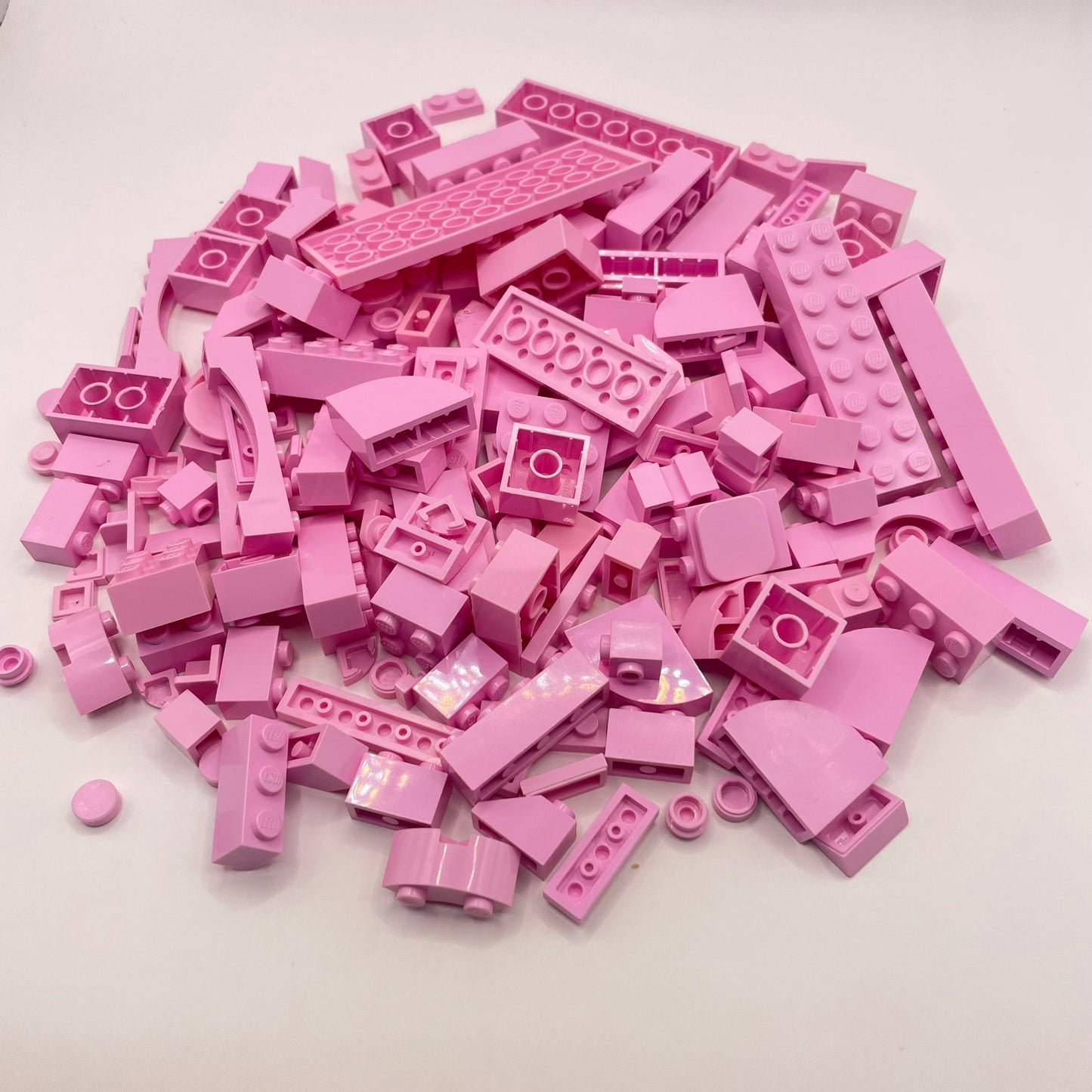 LEGO Light Pink, Mixed Pieces, Approx. 155g