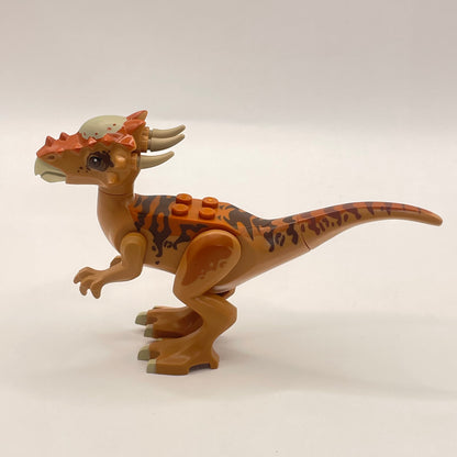 LEGO Stygimoloch, Dark Orange Back, Dinosaur (styg01) Incorrect Legs