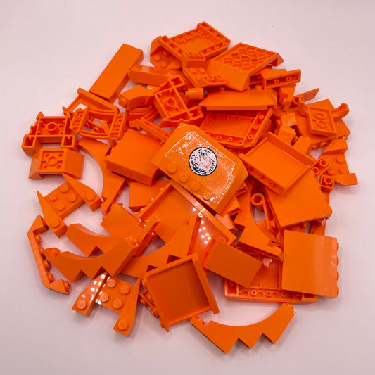 LEGO Building and Vehicle, Orange, Approx. 130g