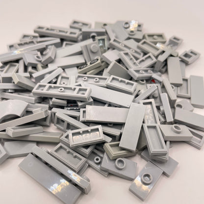 LEGO Tiles, Small, Light Bluish Grey, Approx. 45g