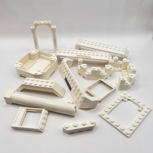 LEGO Large, Building, White, Approx. 90g