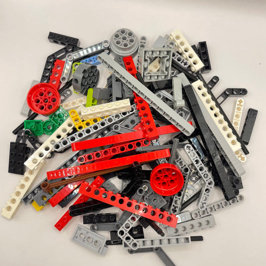 LEGO Large Mixed Technic, Mixed Colours, Technic, Approx. 220g