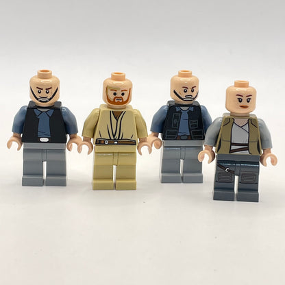 LEGO Mixed Rebels, Star Wars, Minifigure (Pack of 4) No Headgear