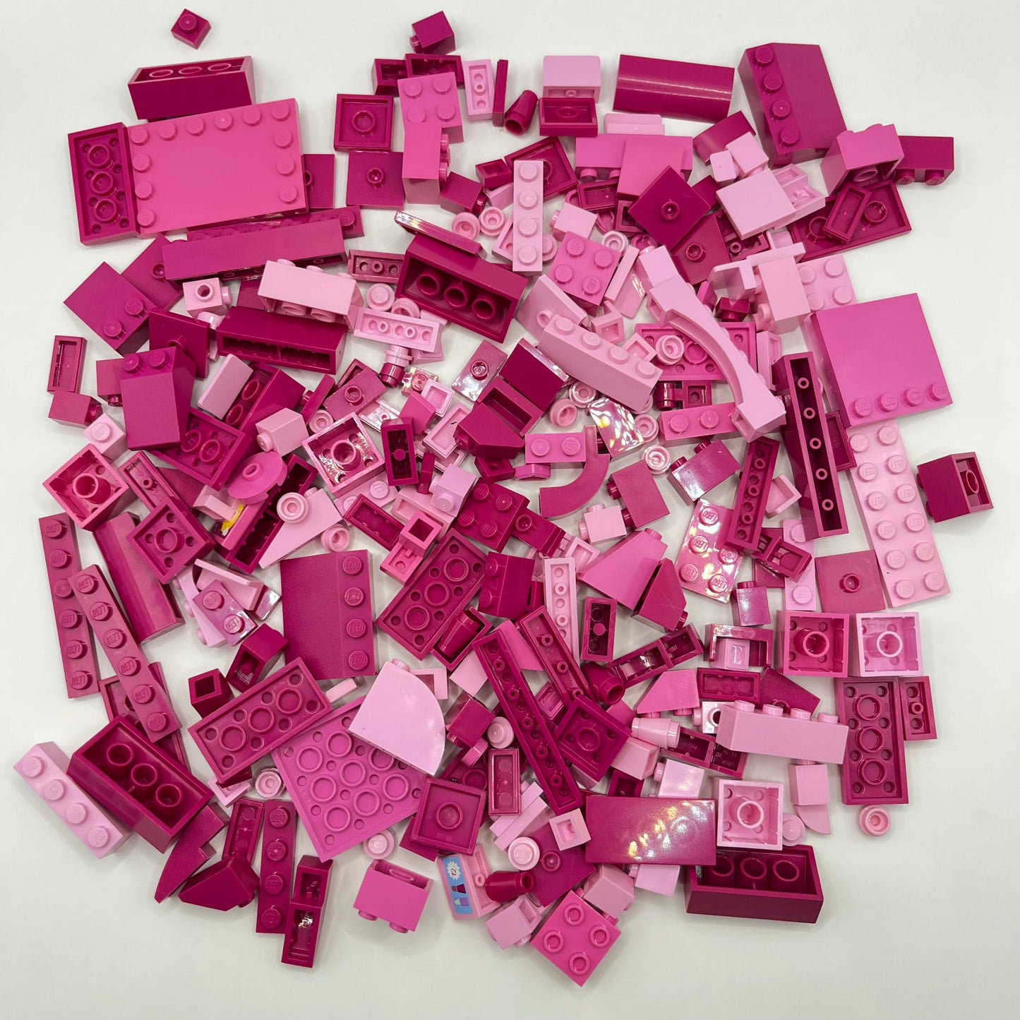LEGO Mixed Pinks, Mixed Bricks, Approx. 160g