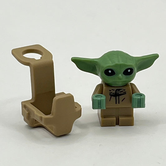 LEGO Din Grogu, 'Baby Yoda' with Carrier, Star Wars, Minifigure (sw1113)