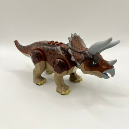LEGO Triceratops, Reddish Brown, Dinosaur