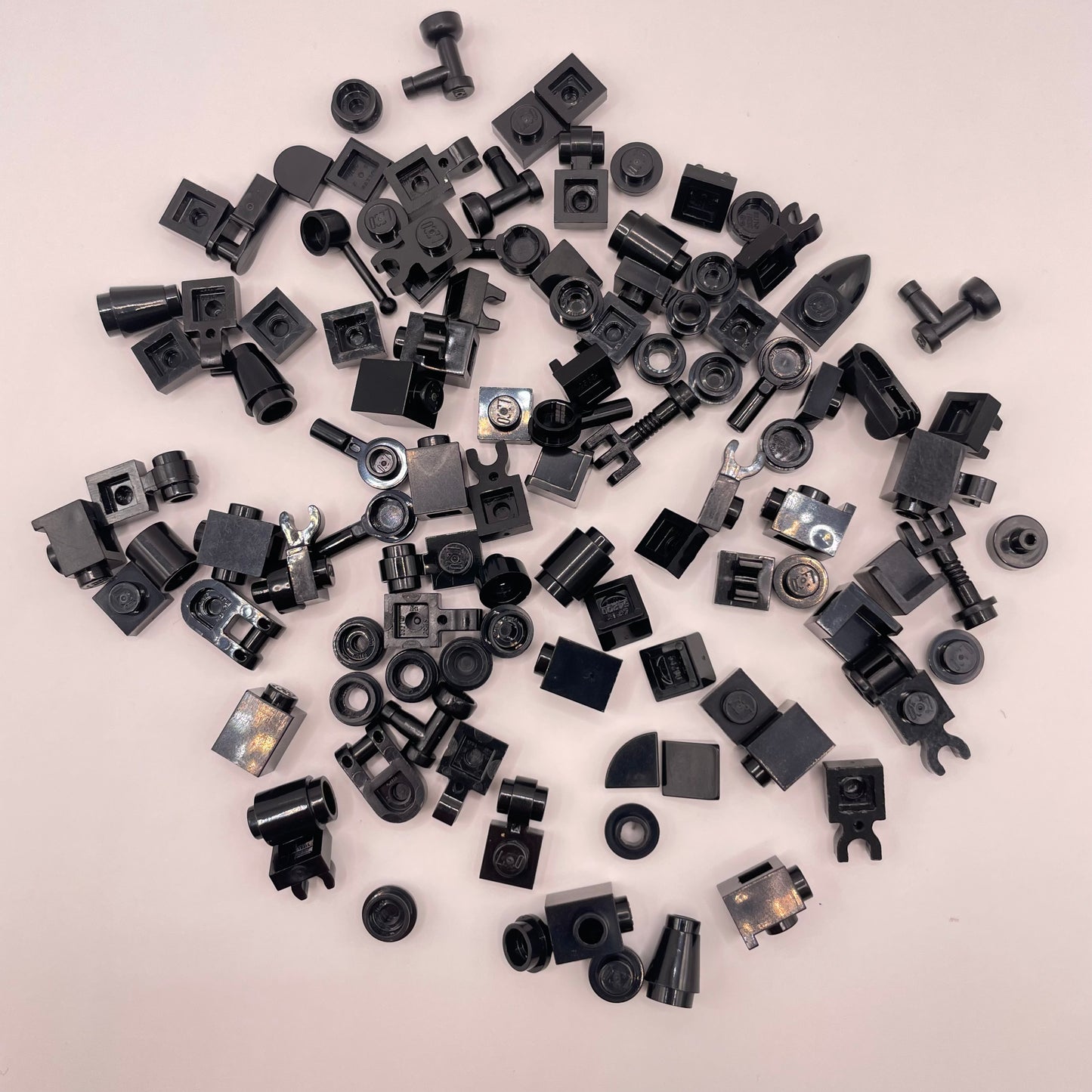 LEGO Greebling, Black, 100 pieces