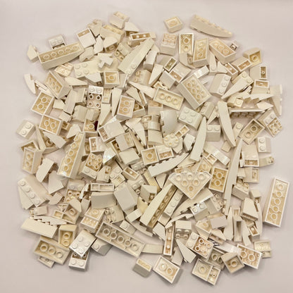 LEGO Slopes, White, Approx. 250g