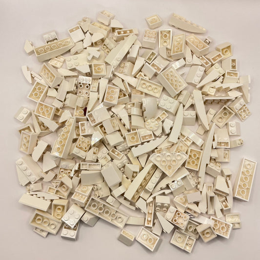 LEGO Slopes, White, Approx. 250g