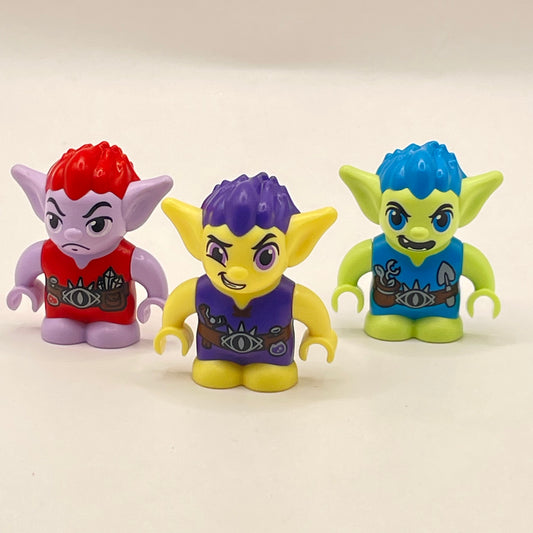 LEGO Play Pack, Goblins, Elves, Minifigure (Pack of 3)