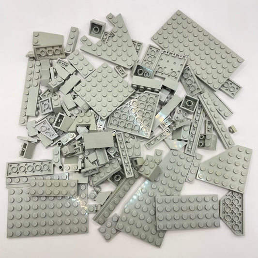 LEGO Mixed Pieces, Old Light Grey, Approx. 150g