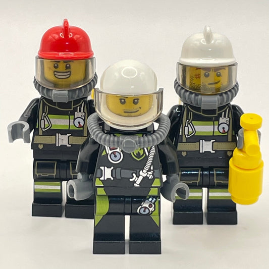 LEGO Firefighters, City, Minifigures (pack of 3)