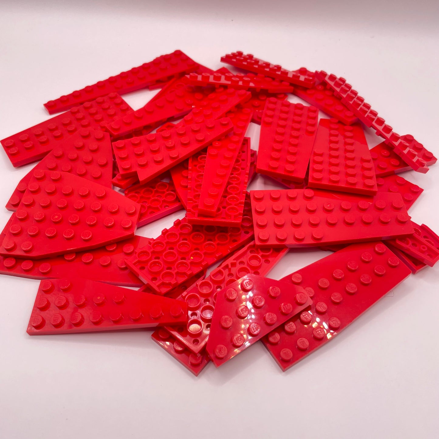 LEGO Large, Wings Wedges, Red, Approx. 105g