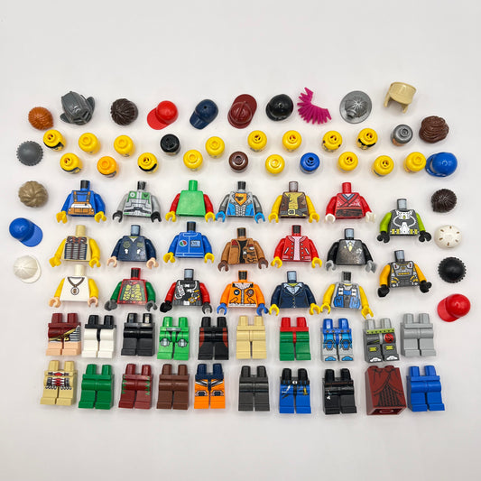 LEGO Build a Minifigure, Mix and Match City Figures, Set of 20