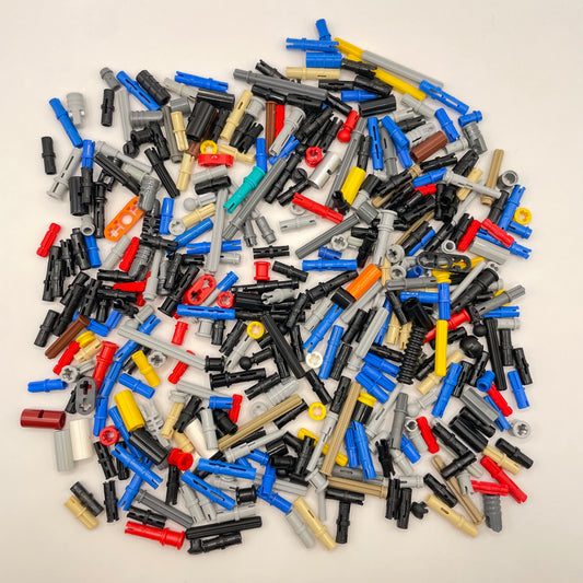 LEGO Pins and Axles, Mixed Colours, Technic, Approx. 100g