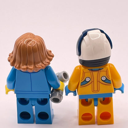 LEGO Lunar Research Astronaut, City, Minifigure (2 Pack)