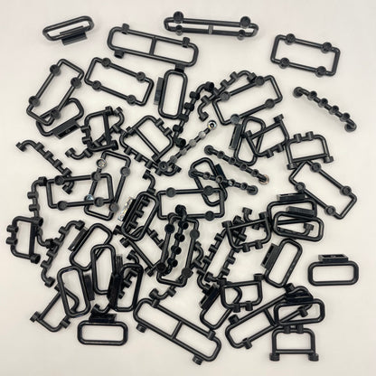 LEGO Black, Fences, Building, Approx. 50g