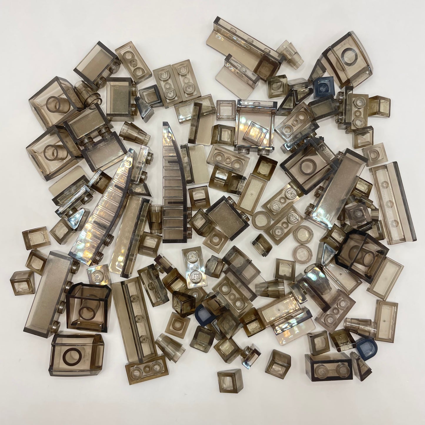 LEGO Transparent Brown, Approx. 40g