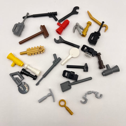 LEGO Mixed Tools, Minifigure Accessories, 27 Pieces
