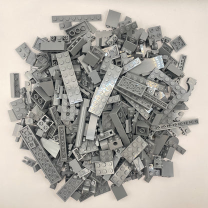 LEGO Mixed Dark Bluish Grey, Bulk, Approx. 300g