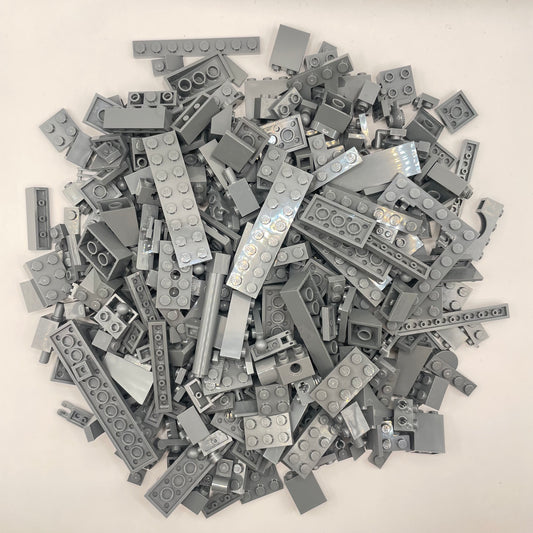 LEGO Mixed Dark Bluish Grey, Bulk, Approx. 300g