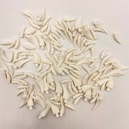 LEGO Horns and Spikes, White, 120 Pieces