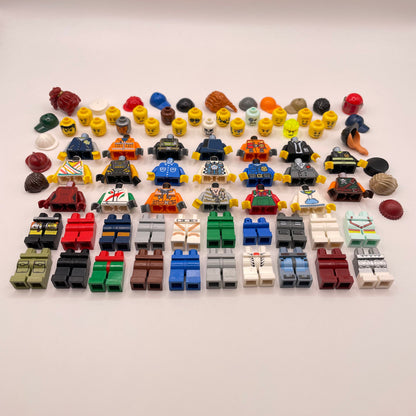 LEGO Build a Minifigure, Mix and Match City Figures, Set of 20