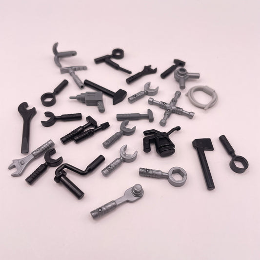 LEGO Mechanic Tools, Minifigure Accessories, 30 Pieces