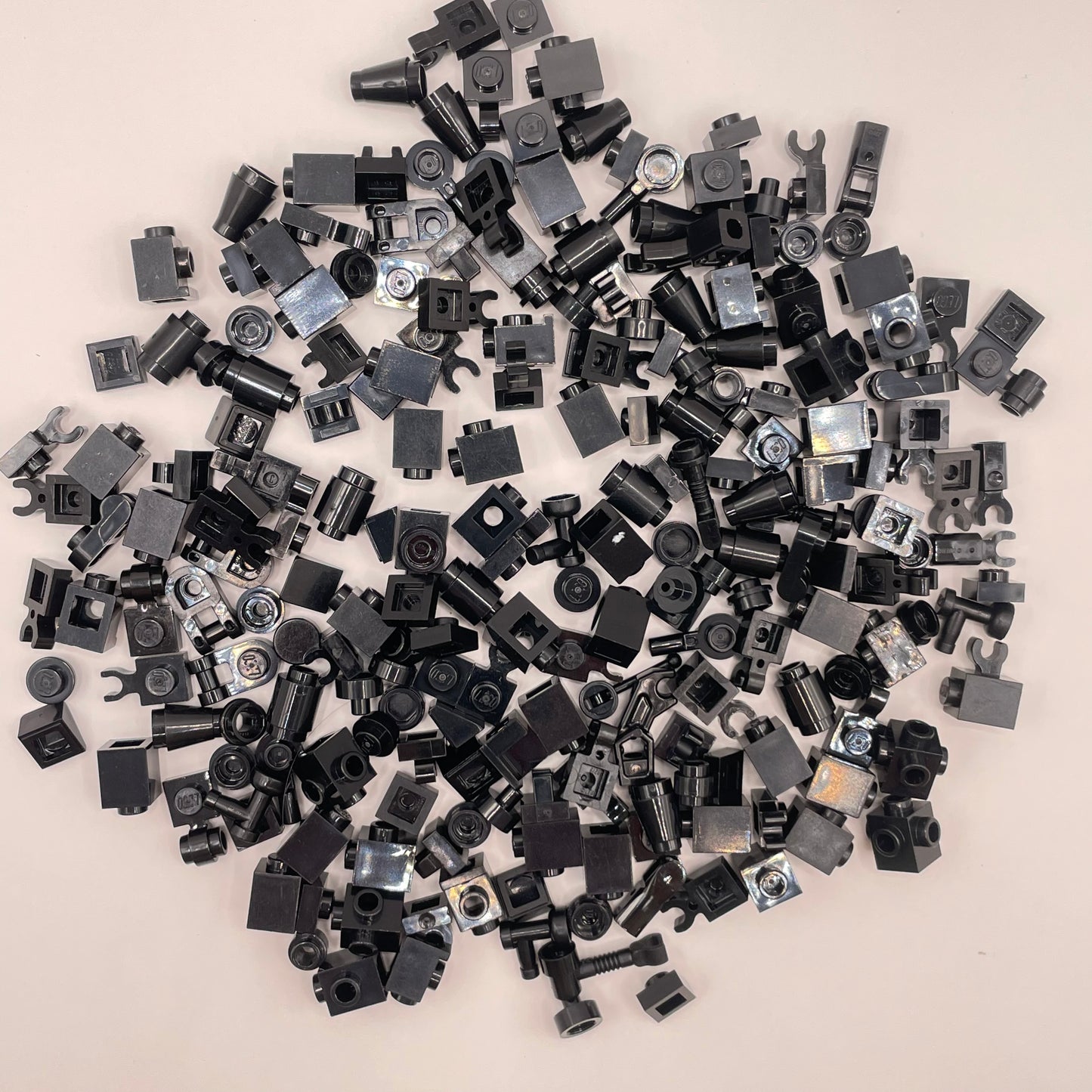 LEGO Greebling, Black, 250 pieces