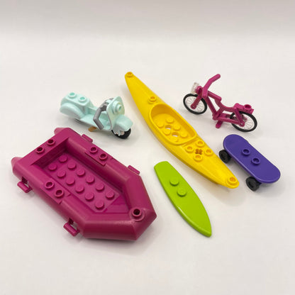 LEGO Lakeside Vehicles, Mixed Colours, 6 Pieces