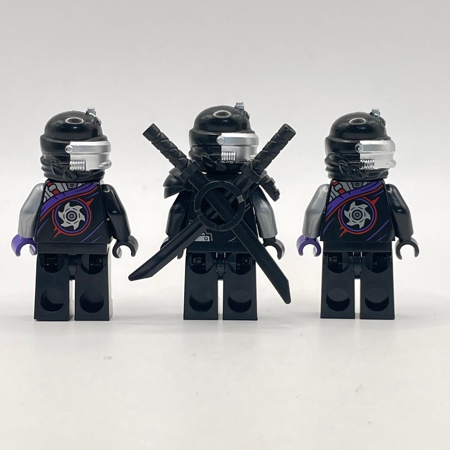 LEGO General Cryptor and 2x Nindroid Warrior, Ninjago Minifigure (njo0092, njo0577) (3 pack)