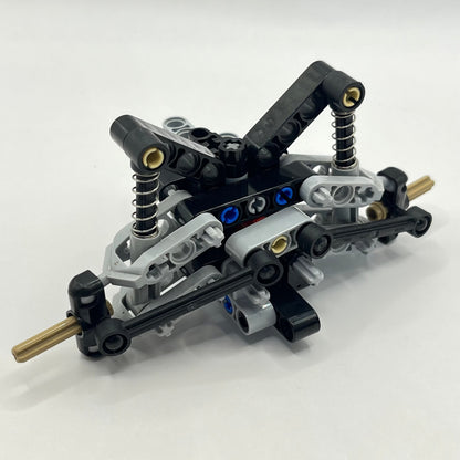 LEGO Suspension and Steering Assembly, Mixed Colours, Assembled, (As Pictured)