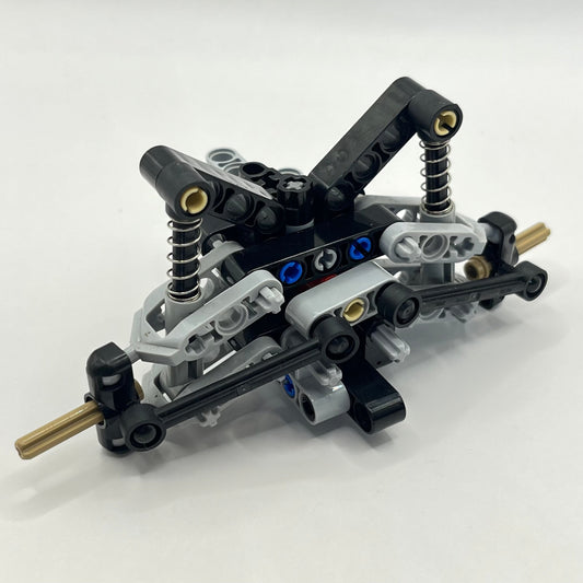 LEGO Suspension and Steering Assembly, Mixed Colours, Assembled, (As Pictured)