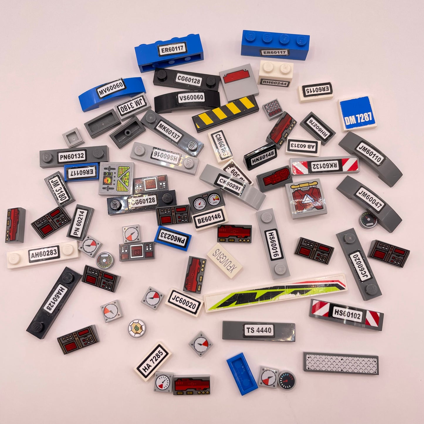 LEGO Prints and Stickers, vehicle, Approx. 30g