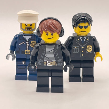 LEGO Police and Robbers, City, Minifigures (pack of 3)
