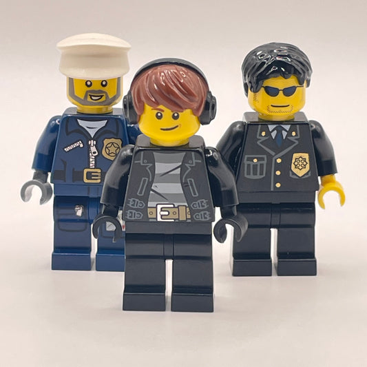 LEGO Police and Robbers, City, Minifigures (pack of 3)