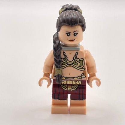 LEGO Princess Leia, Dark Brown Braid, Star Wars, Minifigure (sw1389)