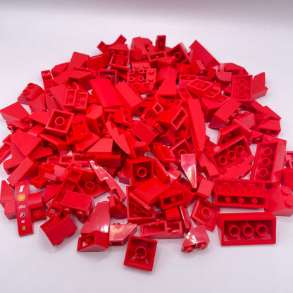 LEGO  Mixed Red,  Slopes, 150g