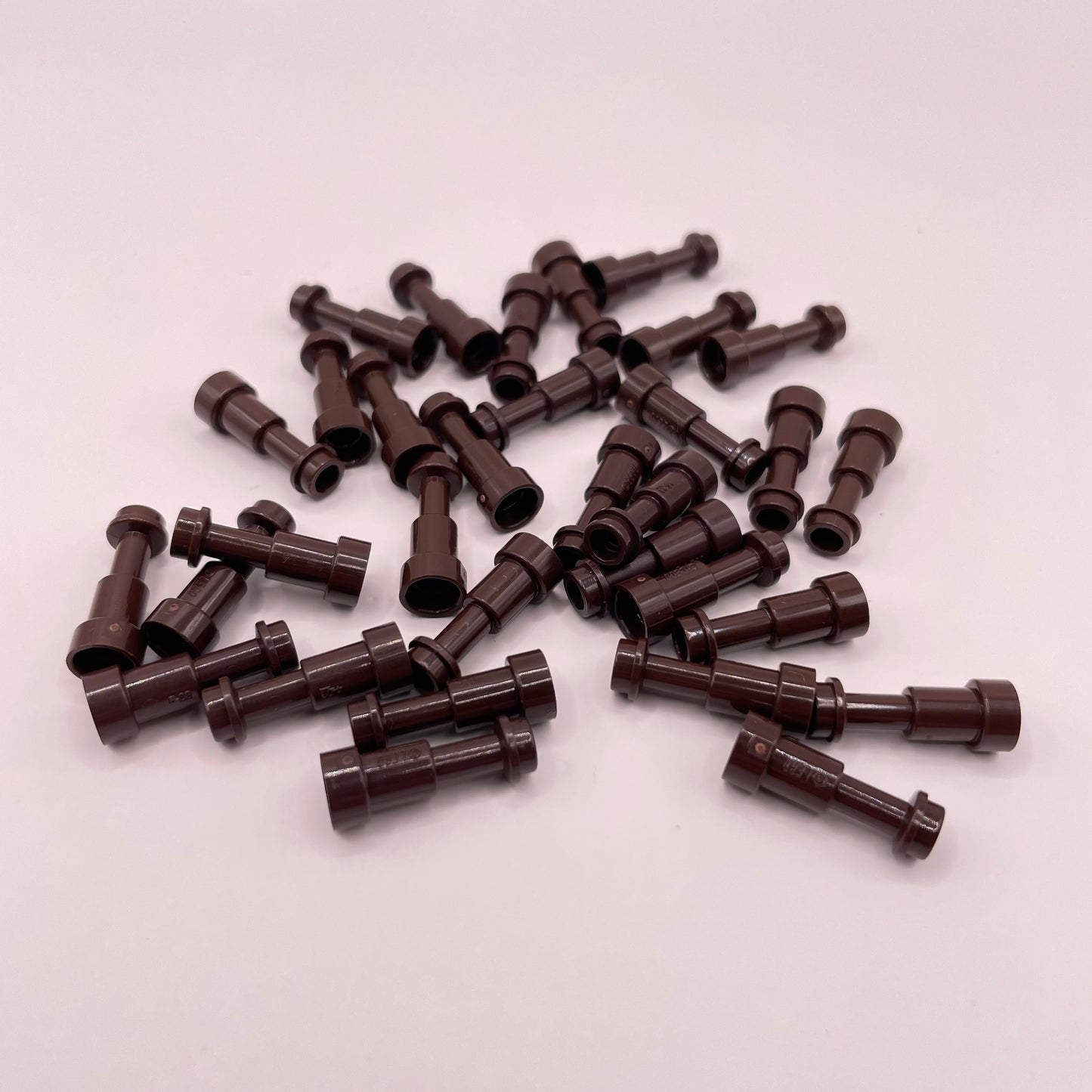 LEGO Rail Pillars, Telescope, Dark Brown, Minifigure Accessories, 35 Pieces