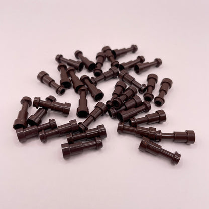 LEGO Rail Pillars, Telescope, Dark Brown, Minifigure Accessories, 35 Pieces