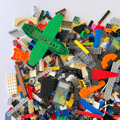 LEGO Fun Pack, Mixed Bag, Approx. 750g includes 6 Minifigures/Minidolls