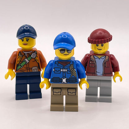 LEGO City Figures, Minifigures, Set of 3