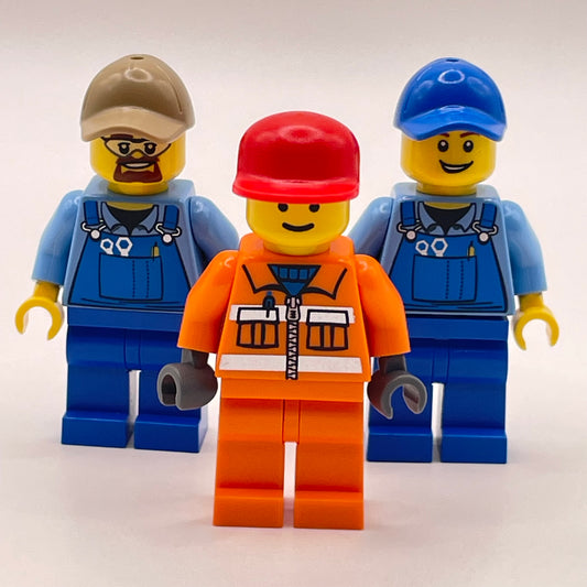 LEGO Tradies, City, Minifigures (Pack of 3)
