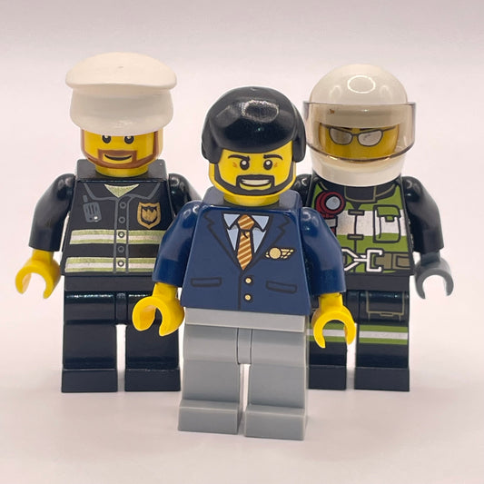 LEGO City, Minifigures (Pack of 3)