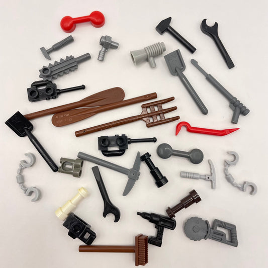 LEGO Mixed Tools, Minifigure Accessories, 26 Pieces