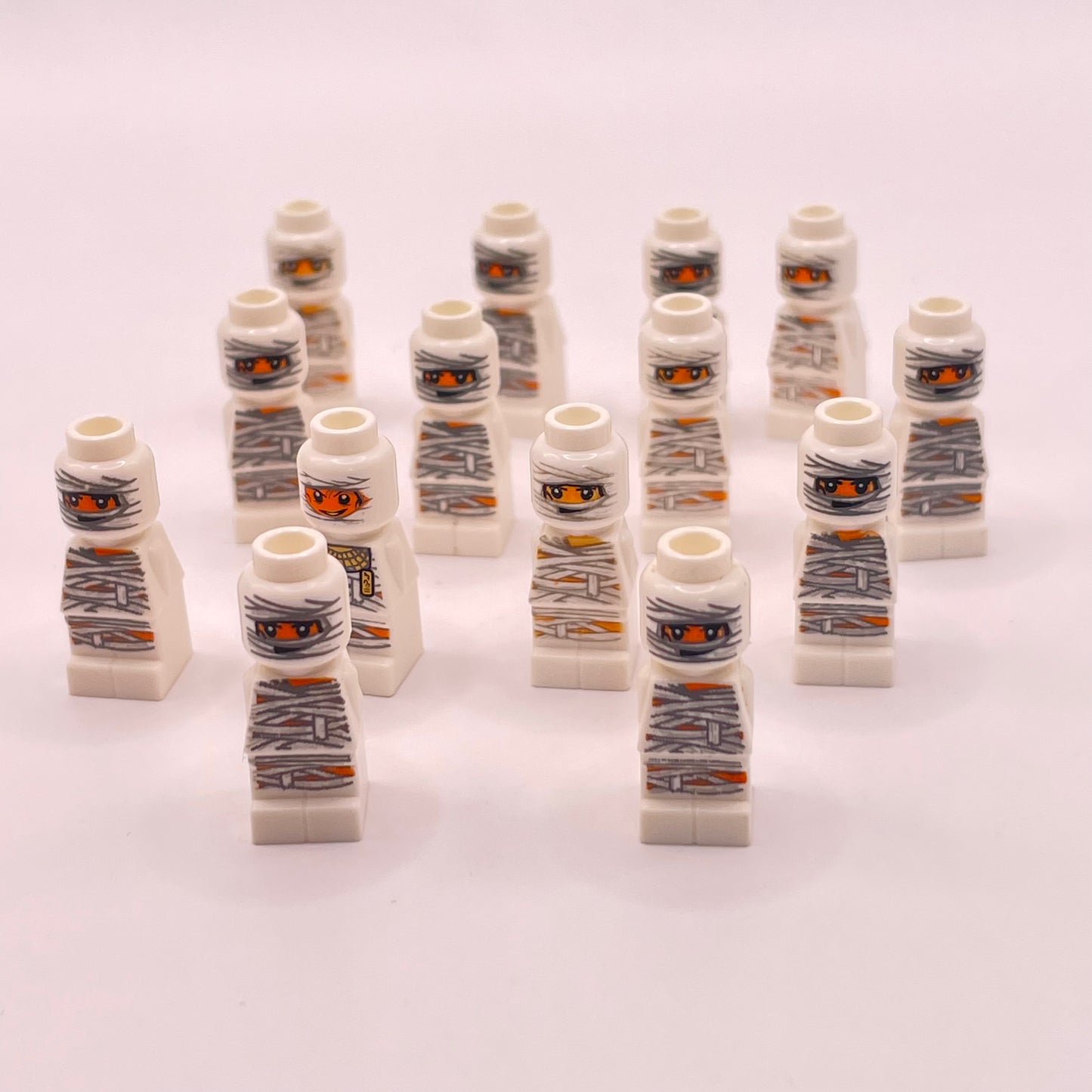 LEGO Mummy and King Ramses, Microfigures, White, (16 Pack)