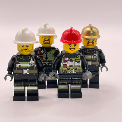 LEGO Firefighters, City, Minifigures (pack of 4)