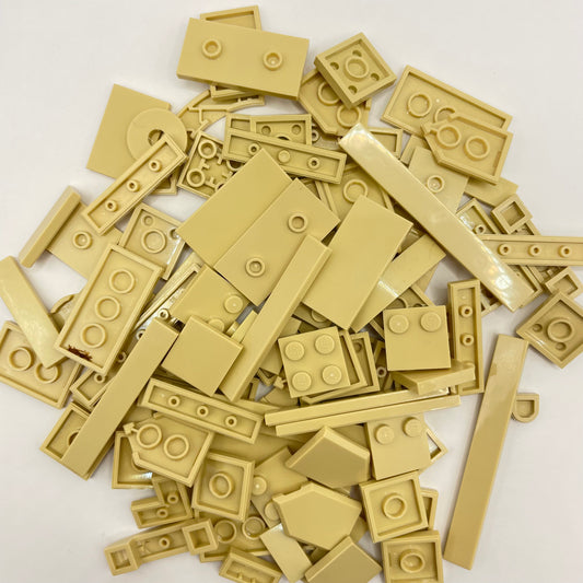 LEGO Tiles, Tan, Approx. 50g