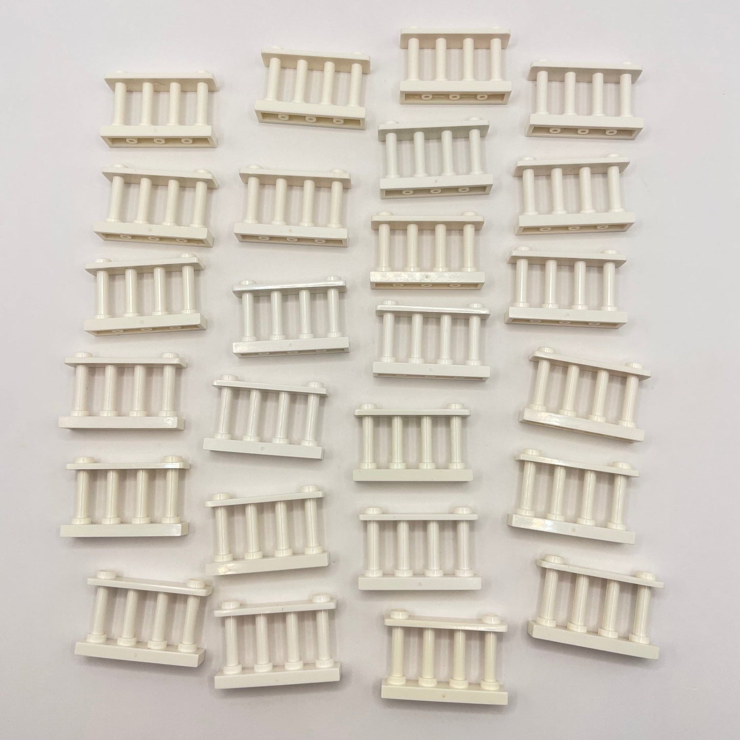 LEGO White Fences, Gates, 25 Pieces (30055)